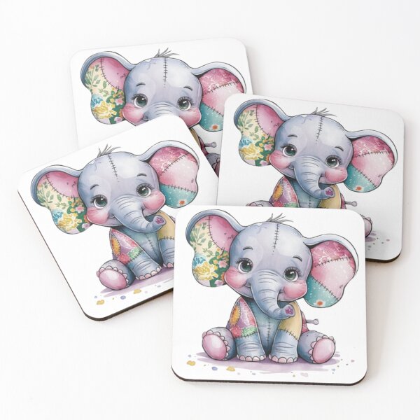 Item preview, Cute toy elephant designed and sold by catcraftss.
