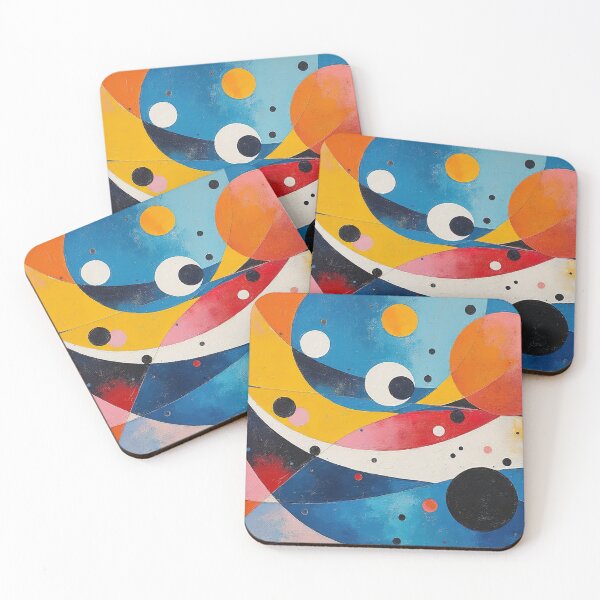 Item preview, Kandinsky Abstract Composition designed and sold by maniacfitness.