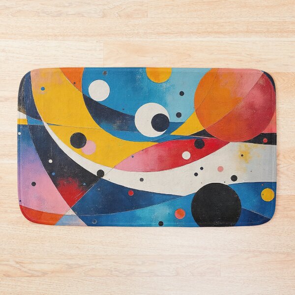 Item preview, Kandinsky Abstract Composition designed and sold by maniacfitness.