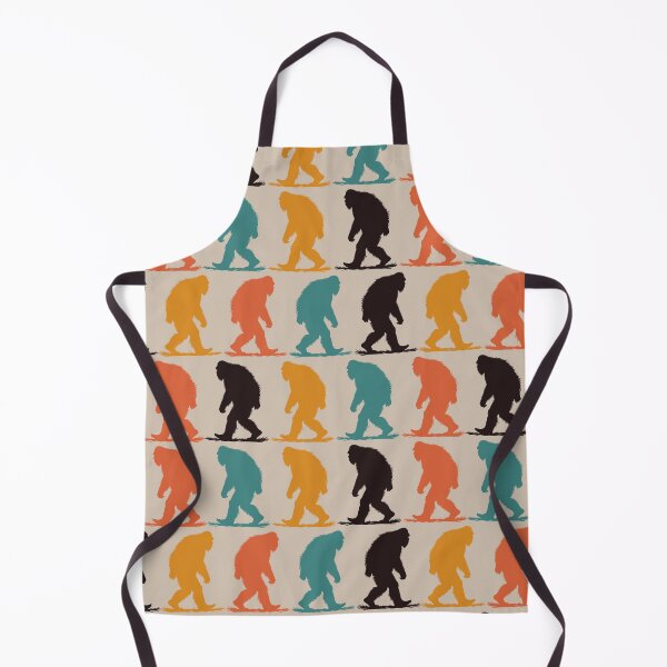 Item preview, Colorful Retro Styled Bigfoot Walking Pattern designed and sold by H G  Designs.