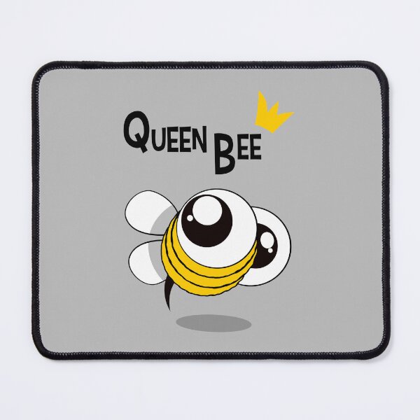 Item preview, Queen Bee Design – Adorable Cartoon Bee with Crown designed and sold by MAN FROM MARS.