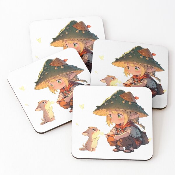 Item preview, Boy explorer with mushroom hat designed and sold by dosema1050.