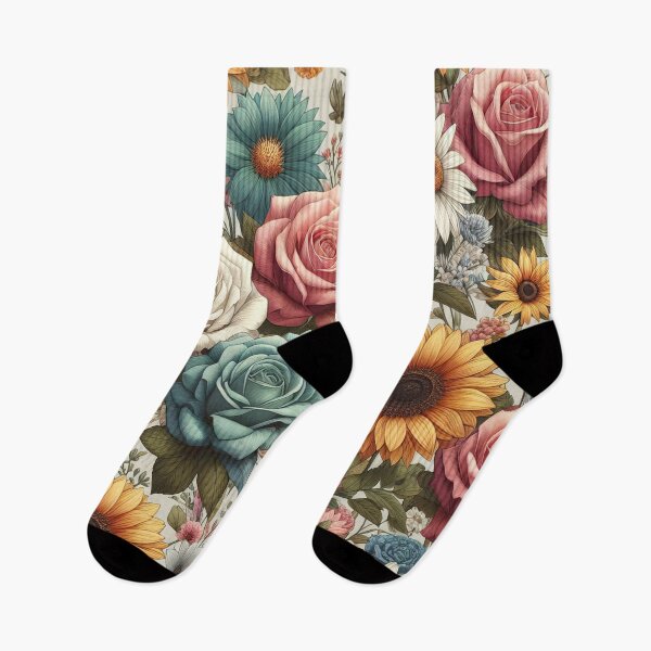 Artikelvorschau, Boho Bloom Bliss - Florales Muster - Potpourrie entworfen und verkauft von nature. electrified..