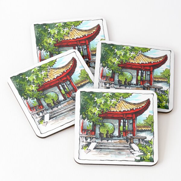 Item preview, In Chinese Garden designed and sold by Candra Gloomblade.