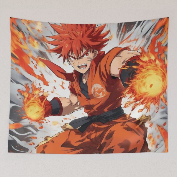 Item preview, Blazing Anime Fighter designed and sold by MarkLines.