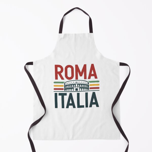 Item preview, ROMA ITALIA - Vintage Style Italian Modern Typography Design – Vibrant Cityscape designed and sold by Colorful-Garden.