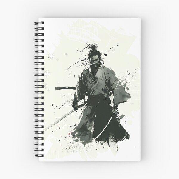 Item preview, samurai with two swords designed and sold by javierparra.