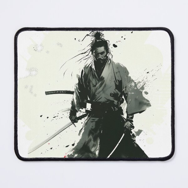 Item preview, samurai with two swords designed and sold by javierparra.