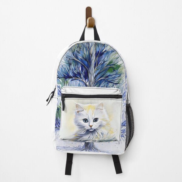 Item preview, The Cat Tree | Cat Art | Psychedelic Art designed and sold by UnhingedBird.