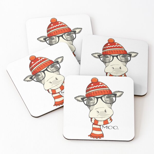 Item preview, Winter MooCow designed and sold by BrushAddict Studio.