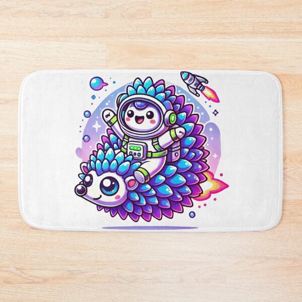 Item preview, Astronaut Hedgehog Exploring the Galaxy designed and sold by AIARTIST1.