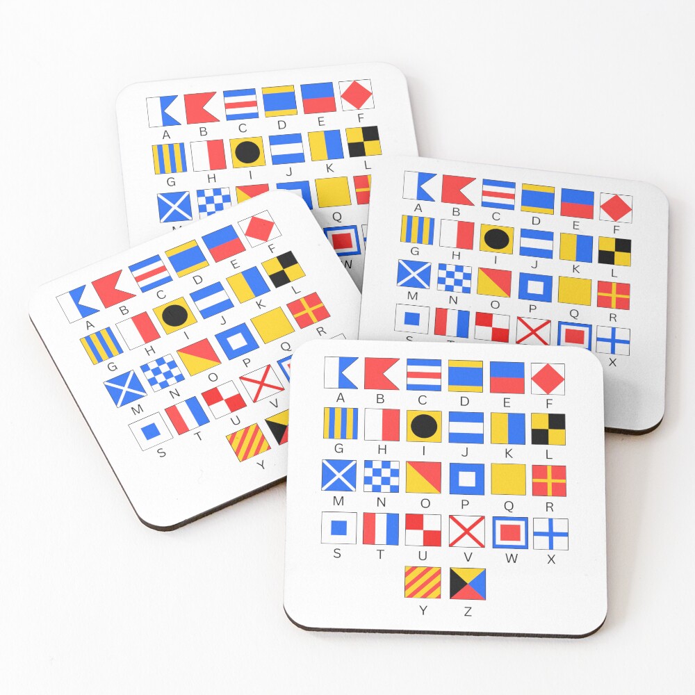 Item preview, Coasters (Set of 4) designed and sold by TideThreadsUK.