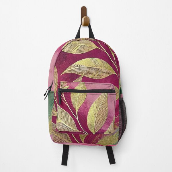 Item preview, Abstract Golden Leaf Artwork Style 4 designed and sold by Dream Bloom Gallery.
