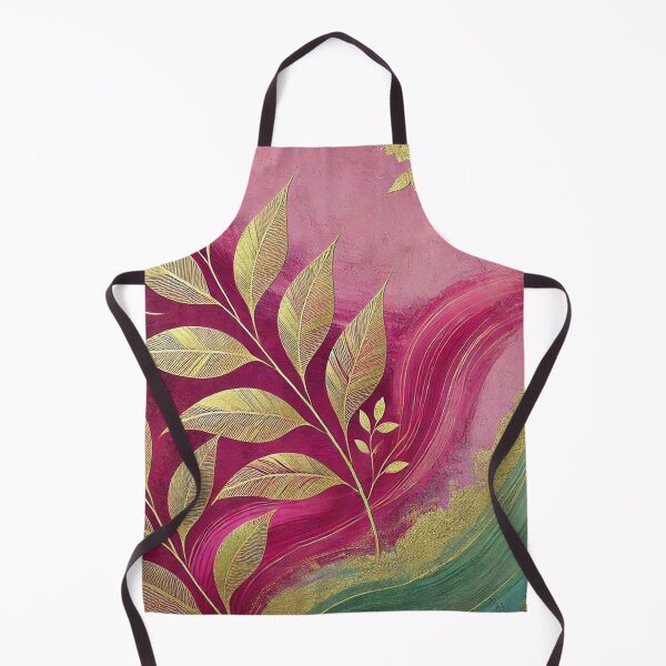 Item preview, Abstract Golden Leaf Artwork Style 4 designed and sold by Oonward2021.
