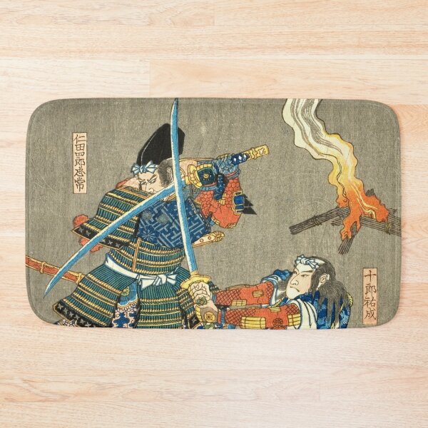 Item preview, Samurai Duel Under the Stormy Sky designed and sold by MINE Design-Works.