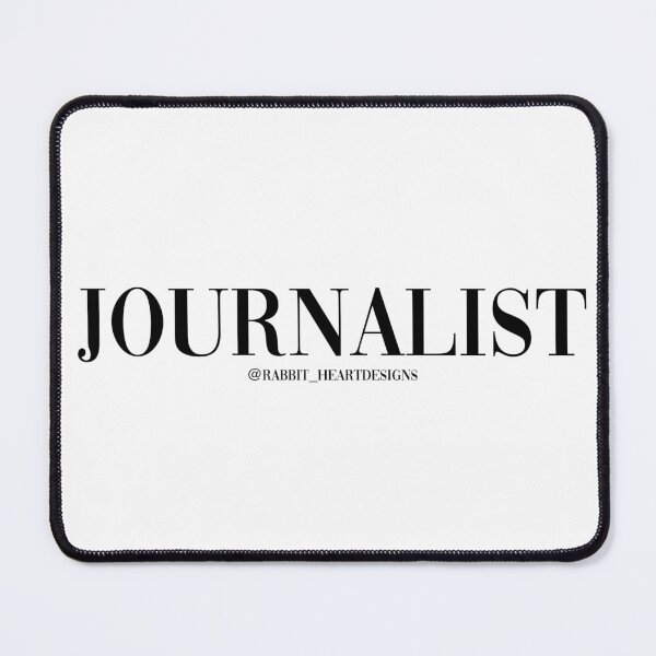 Item preview, Journalist designed and sold by RabbitHeartArt.