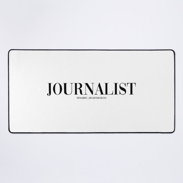 Item preview, Journalist designed and sold by RabbitHeartArt.