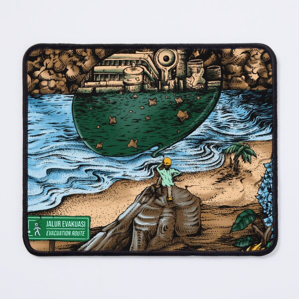 Item preview, EVACUATION ROUTE - Minorya Art Creations designed and sold by MinoryaArt.