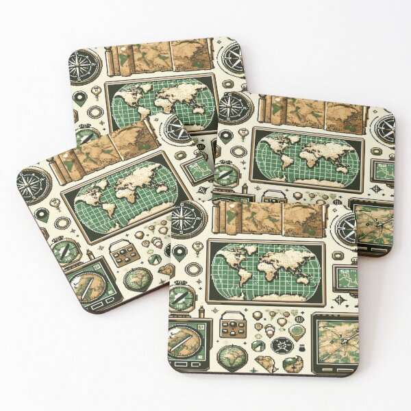 Item preview, Old Maps and GPS Devices– Perfect Gift designed and sold by Imaginarium of Chaos falcon88 .