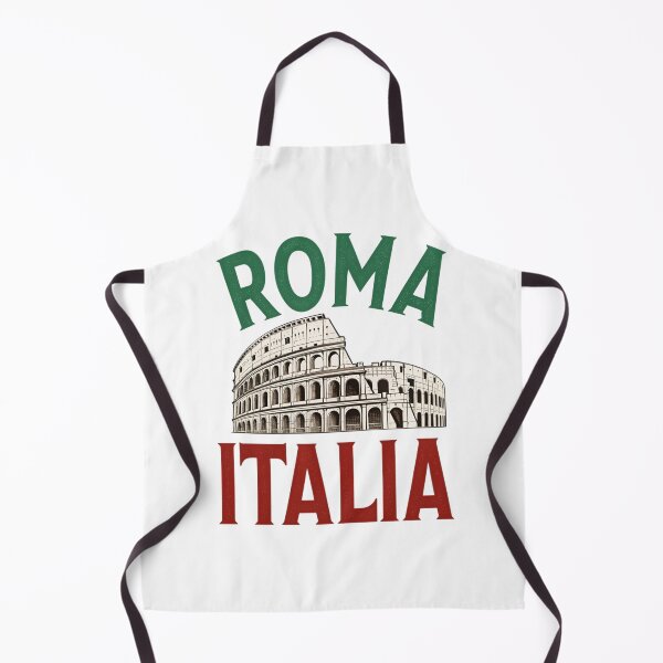 Item preview, ROMA ITALIA - Vintage Style Italian Modern Typography Design – Vibrant Cityscape designed and sold by Colorful-Garden.