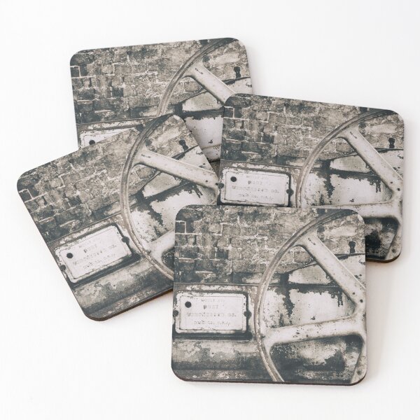 Item preview, Vintage Rail Yard Machine Art Print - Compressor Co. Erie, PA designed and sold by FraireDesign.