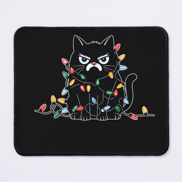 Item preview, Black Cat Christmas Lights designed and sold by Belhbib Art ⭐⭐⭐⭐⭐.