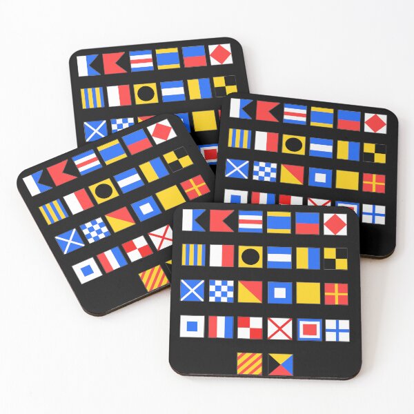 Item preview, Naval Flag Code designed and sold by TideThreadsUK.