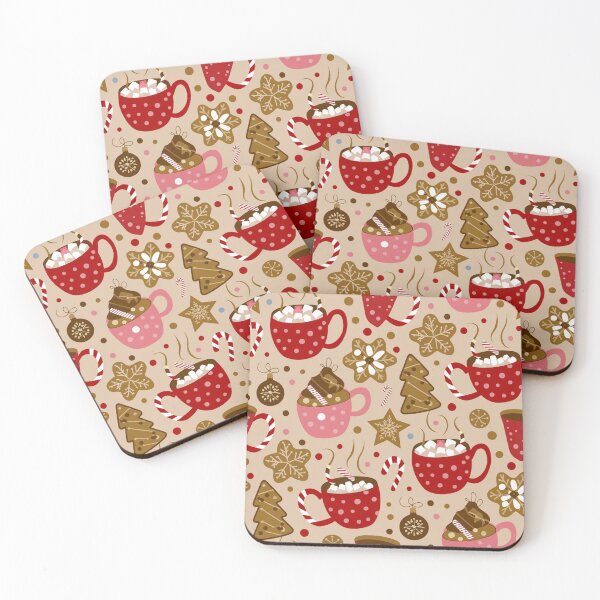 Item preview, Christmas Cocoa Pattern designed and sold by Furbulous Faces.
