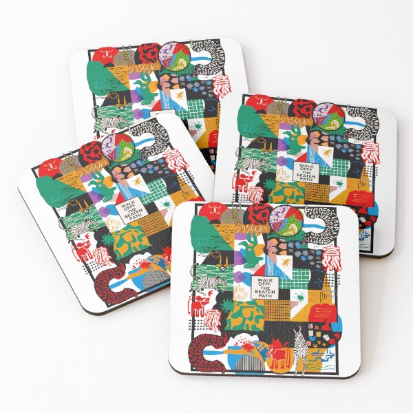Item preview, Walk Off The Beaten Path - Colorful Contemporary Art designed and sold by ObjCrea123.