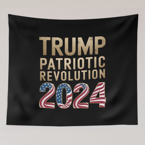 Item preview, Trump Patriotic Revolution 2024 - A gift for patriots and Trump supporters who believe in America's revival . designed and sold by ZyziowskyArt.