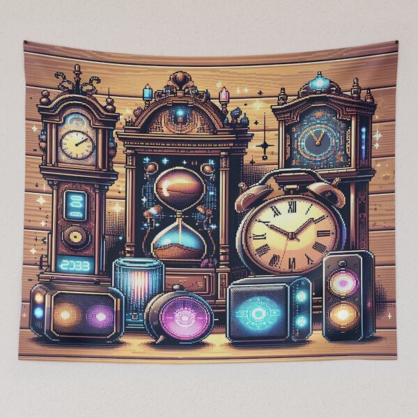 Item preview, Vintage Clocks and Smart Home Gadgets– Perfect Gift designed and sold by Imaginarium of Chaos falcon88 .