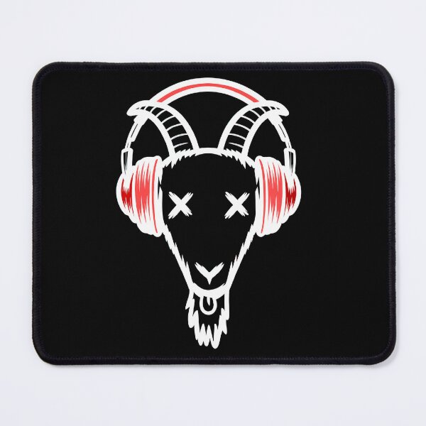 Item preview, Goat in headphones designed and sold by Dot1001.