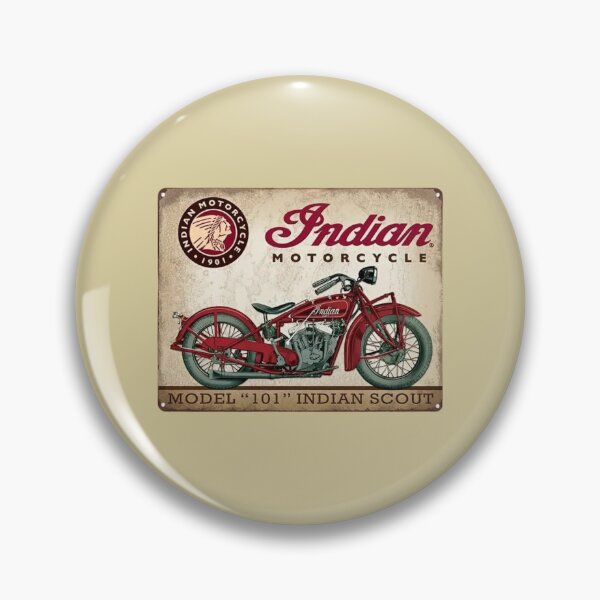 Item preview, Indian Motorcycle Vintage Sign designed and sold by FutureTraveller.
