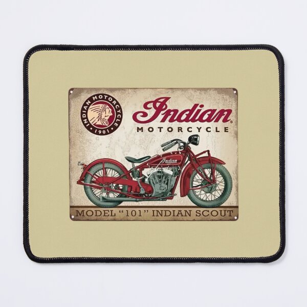 Item preview, Indian Motorcycle Vintage Sign designed and sold by FutureTraveller.