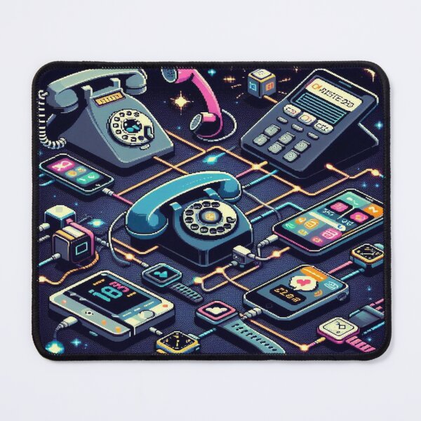 Item preview, Rotary Phones and Smartwatches– Perfect Gift designed and sold by Imaginarium of Chaos falcon88 .