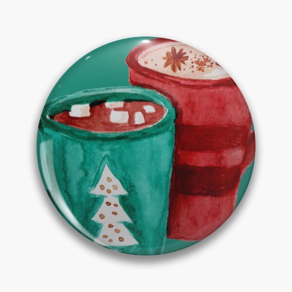 Item preview, Christmas Mug Sticker Hotchocolate designed and sold by SimplyPsycho.