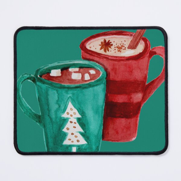 Item preview, Christmas Mug Sticker Hotchocolate designed and sold by SimplyPsycho.