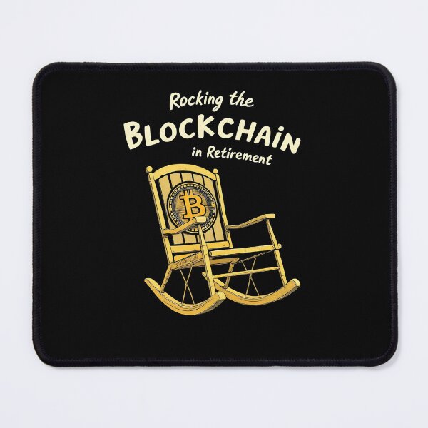 Item preview, Rocking the Blockchain – Retirement in Crypto Style designed and sold by nbg2012.