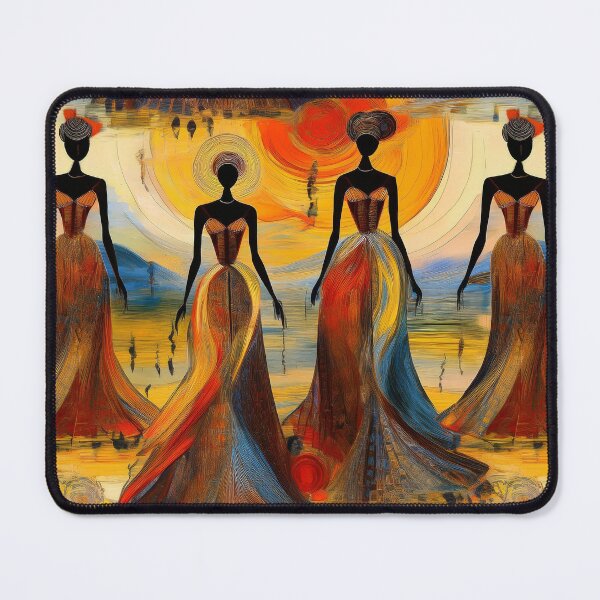Item preview, African Figures designed and sold by Vibranta Studio.