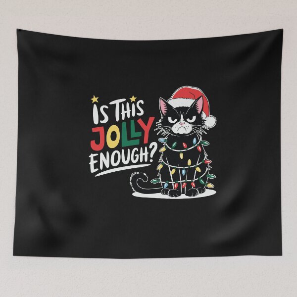 Item preview, Cattitude Adjustment Needed Cat Christmas Light  designed and sold by Belhbib Art ⭐⭐⭐⭐⭐.