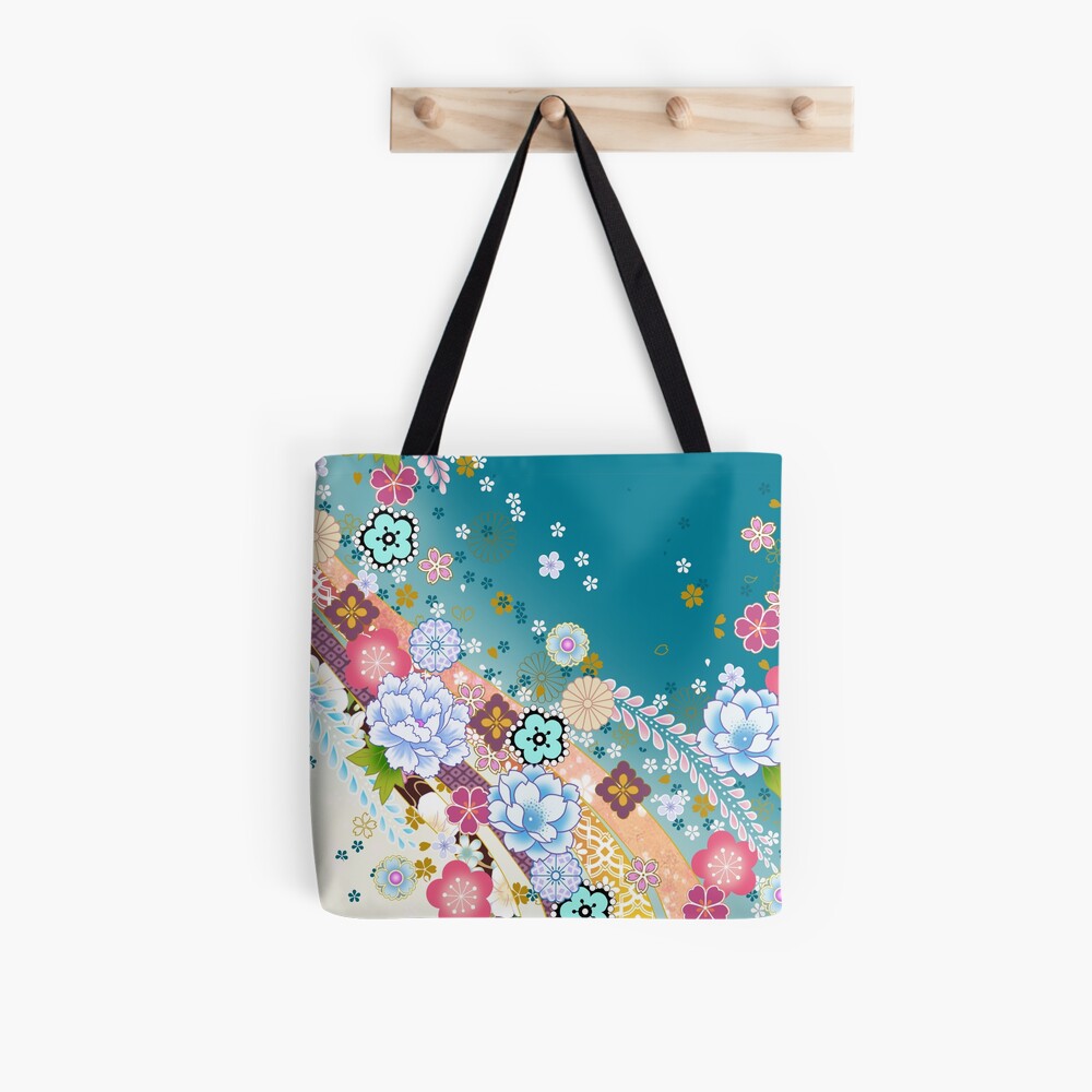 Aperçu de l'œuvre Tote bag doublé créée et vendue par Sanagiatelier.