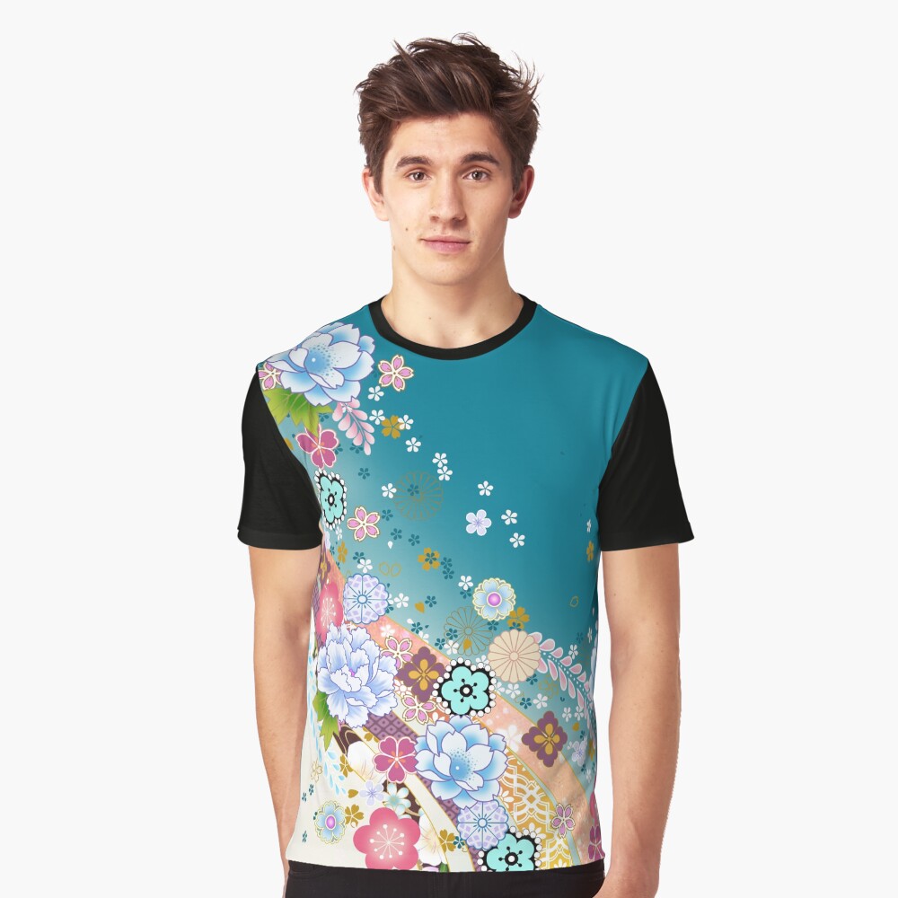Aperçu de l'œuvre T-shirt graphique créée et vendue par Sanagiatelier.