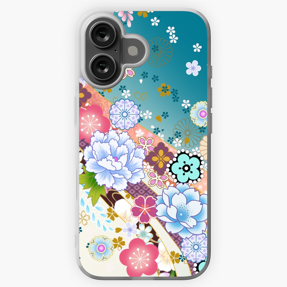 Aperçu de l'œuvre Coque souple iPhone créée et vendue par Sanagiatelier.