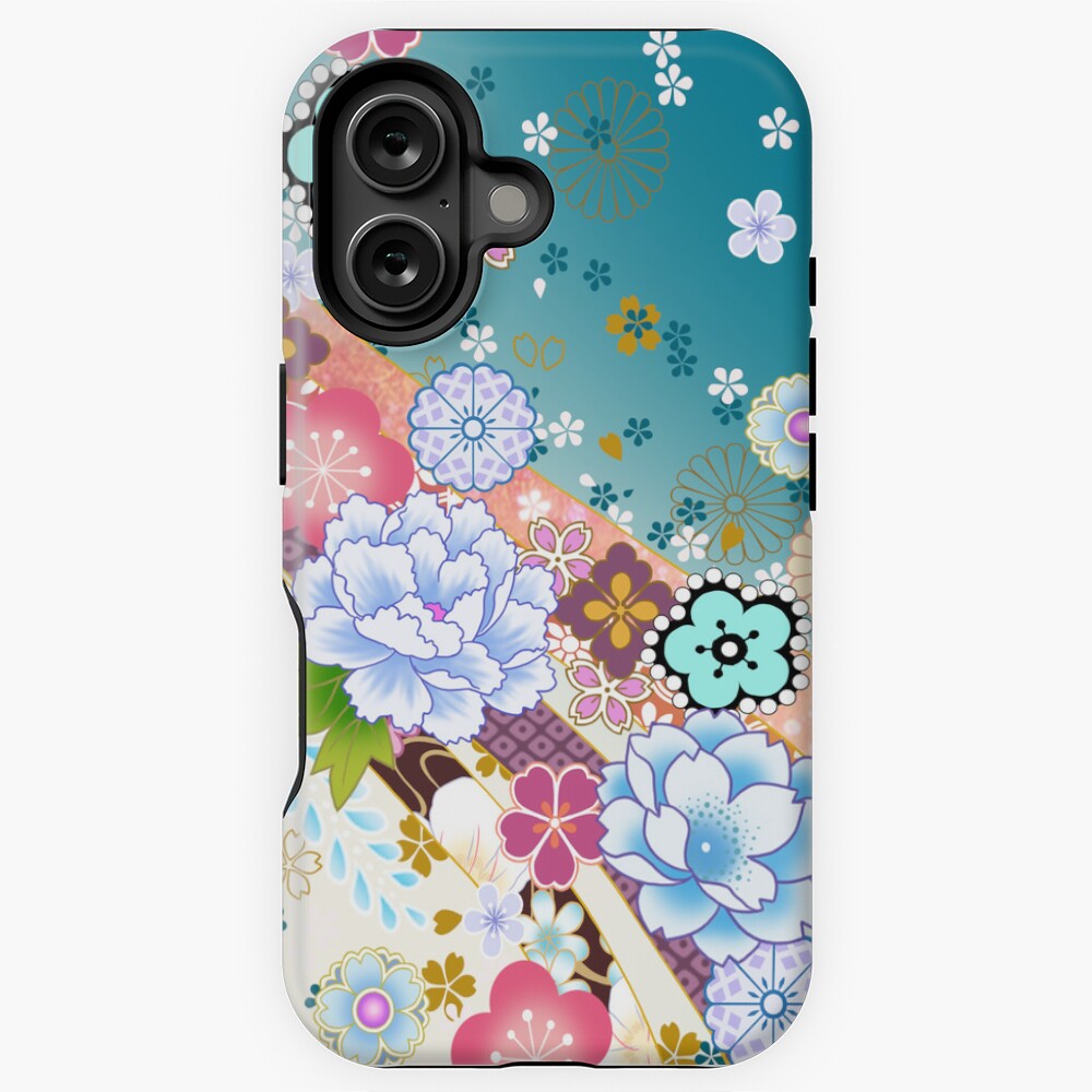 Aperçu de l'œuvre Coque antichoc iPhone créée et vendue par Sanagiatelier.