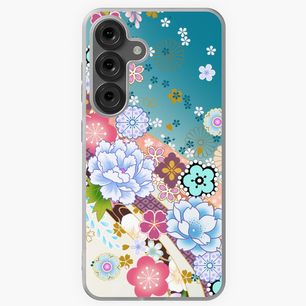 Aperçu de l'œuvre Coque souple Samsung Galaxy créée et vendue par Sanagiatelier.