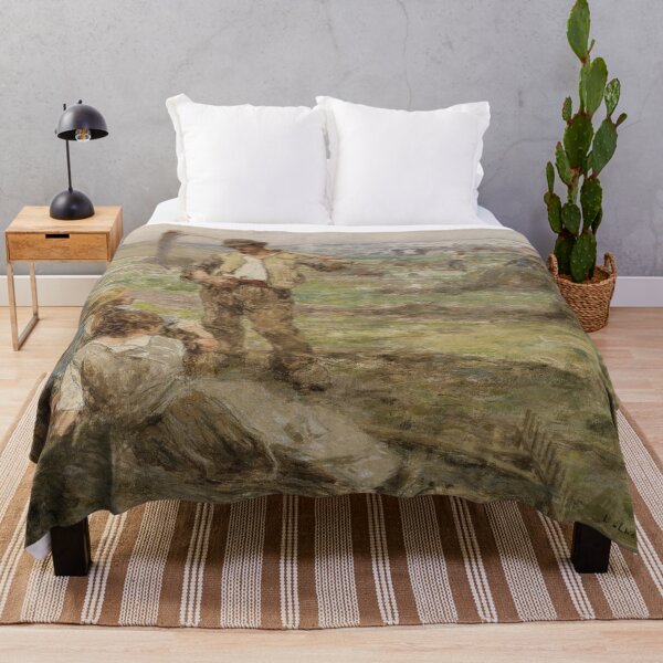 Item preview, Farm Life vintage painting designed and sold by Vintage Designs +.