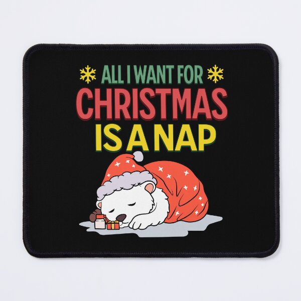Item preview,  Christmas Nap & Cute Sleeping Polar Bear Design designed and sold by MOHITSK.