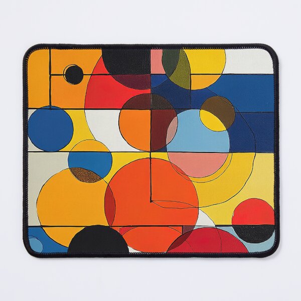 Item preview, Wassily Kandinsky Circles Composition designed and sold by maniacfitness.