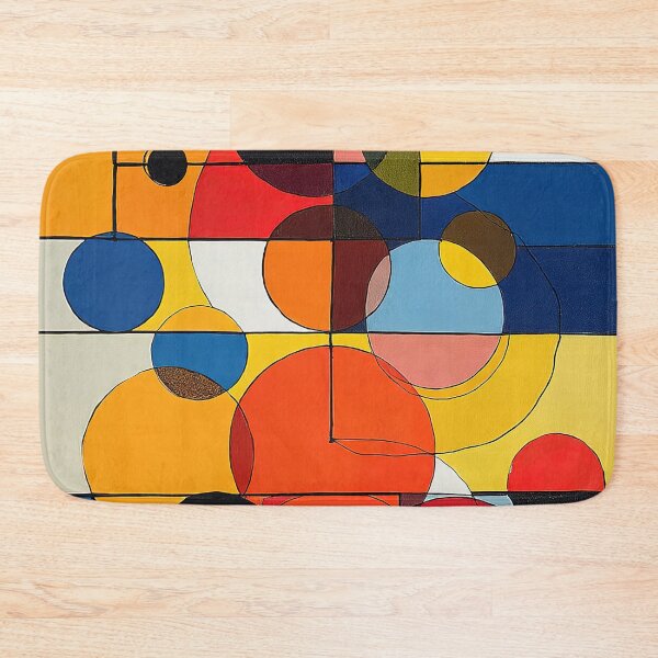 Item preview, Wassily Kandinsky Circles Composition designed and sold by maniacfitness.