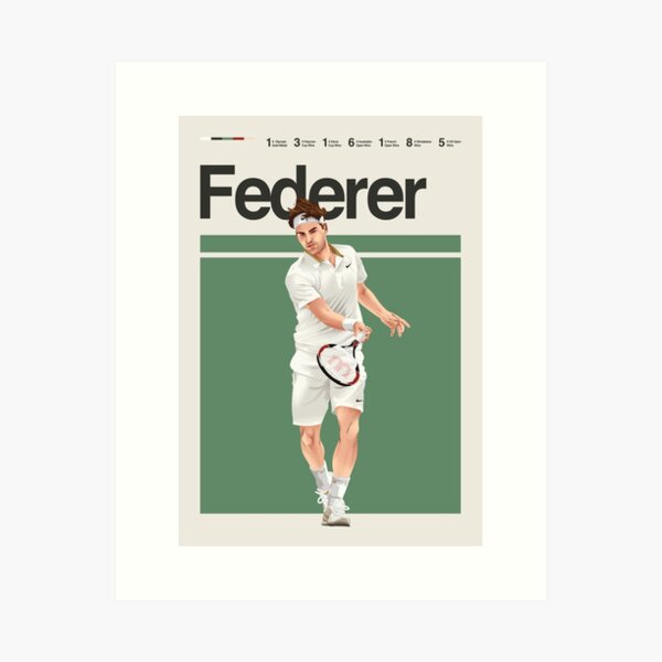 Item preview,  Tennis Print – Minimalist Tennis Wall Art designed and sold by pixlbee.